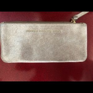 Anthropologie Leather Clutch